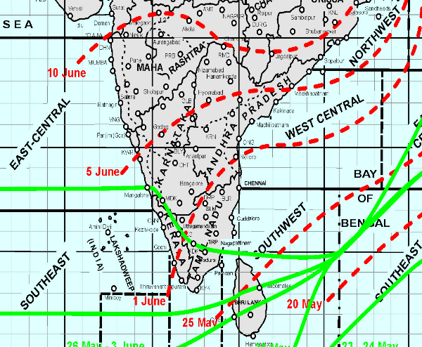 India Monsoon Forecast 5-June-12