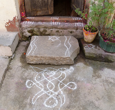 Kolam in Mysore