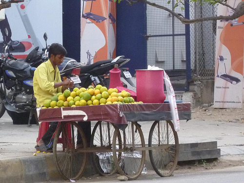 musambi-wallah's hand cart