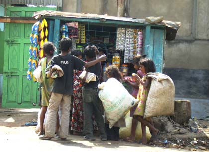 child rag pickers